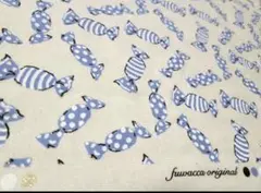 fuwacca　 キャンディ柄 ニット生地