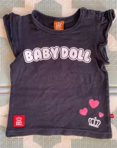 BABY DOLL タンクトップ 90cm 黒
