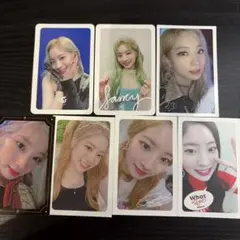 twice ダヒョン　トレカセット