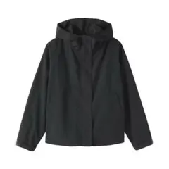 無印良品　撥水ＵＶカットポケッタブルフードジャケット　ダークネイビー　L 新品