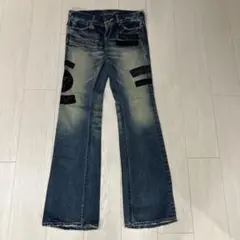 00sy2k archiveブーツカットdenim平成ギャル男パンクお兄系 - メルカリ