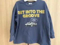 長袖カットソー ネイビー