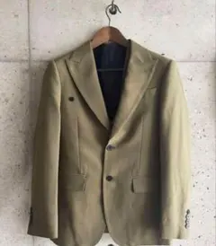 【THE URBAN BLANCHE】タキシード3ピース カーキ