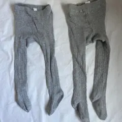 GAP グレー ベビータイツ 12-24ヶ月　2枚セット