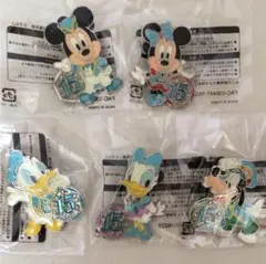 ディズニーシー 15周年 ピンバッチ 5種類セット ピンバッジ アブーズバザール