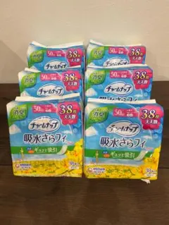 991【チャームナップ】吸水さらフィ 中量用 羽なし消臭タイプ23cm計228枚のサムネイル