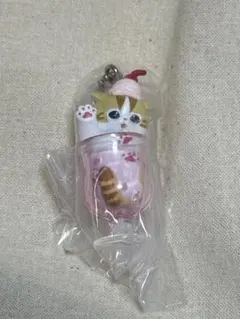 mofusand にゃんこソーダ ガチャガチャ ピンク