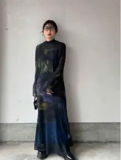 Ameri MIRANDA TAIDAI SHEER LONG TOP - メルカリ
