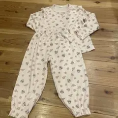 120㎝パジャマ　ミニー長袖