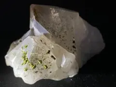 エピドート共生 レコードキーパー 水晶(アメジスト)クラスター チベット高原産