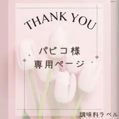 パピコ様　調味料ラベルシール②アイコン入り　キッチン　調味料入れ　キャニスターのサムネイル