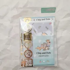 チップ　デール　ミニレターセット