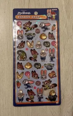 ボンボンドロップシール　ディズニー　ズートピア　正規品