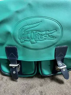 LACOSTE　肩掛け　エナメルバック　バック　ヴィンテージ　y2k 平成