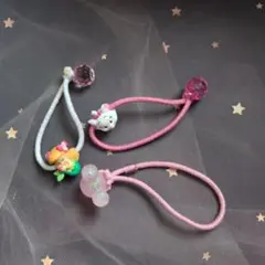 ヘアゴム　アリエル　マリー　ミッキーマウス　ディズニー