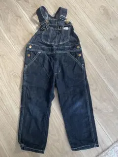 Lee ダークデニム オーバーオール 100