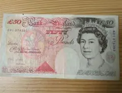 イギリス 旧紙幣(ポンド）1枚合計50ポンド 2025年最新】ポンド紙幣 50の人気アイテム - メルカリ