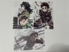 鬼滅の刃 全集中展 幕間画ポストカード 冨岡義勇 竈門炭治郎 セット