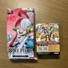 開封済み未使用 ONE PIECE チュートリアルデッキ 入場特典