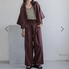 LOWRYS FARM ガラニットタンク ブラック