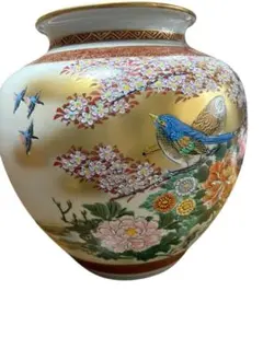 九谷焼光陽 花瓶 金彩蝶　グラデーション 2025年最新】九谷焼の花瓶の人気アイテム - メルカリ