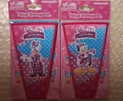 ミニーのファンダーランド　ワッペンアクセサリー　ドナルド　デイジー