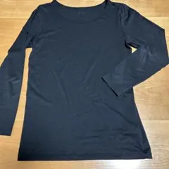 ヒートテック長袖 ブラック 160