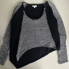 入手困難✨ ヘルムートラング 長袖ニット セーター デザインニット ブラック セーター | HELMUT LANG (Women)/ヘルムート ラング | 三越