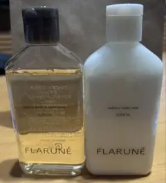 ALBION Flaruné ボディ＆ハンドウォッシュ と ボディミルク