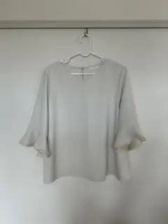 ハニーズ GLACIER フリル袖Vネック ブラウス トップス