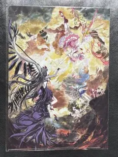 魔法少女まどか☆マギカ ワルプルギスの廻天 前売券 特典 クリアファイル+チラシ