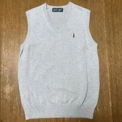EAST BOY グレー Vネック スクールベスト　サイズ13
