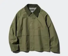 UNIQLO ユーティリティショートブルゾン オリーブ Sサイズ