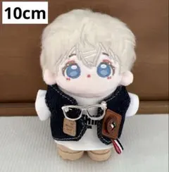 ぬい服 10cm 3点セット ぬいぐるみ ぬい活 推し活 着せ替え服 デニム