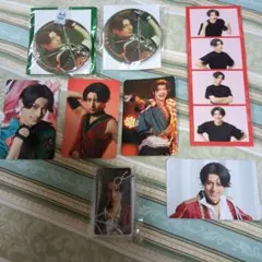 刀剣乱舞　ミュージカル　江おんすていじ　豊前江　キーホルダー　缶バッジ　カード