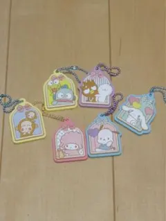 サンリオキャラクターズ￼ぷっくりラバマスチェーンキーホルダー