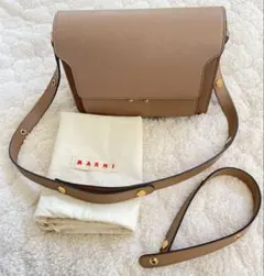 未使用□MARNI マルニ トグル レザー チェーンショルダーバッグ 