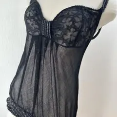 未使用に近い✨CHANEL シャネル インナー キャミソール ブラック 36 2026年最新】CHANEL カラー：ブラック系 レディース キャミソールの