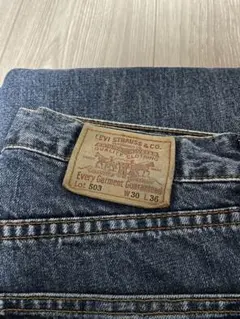 Levi Strauss & Co. 503 W30 L36 ストレートデニム