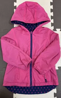 ピンク フード付き ジャケット 5T 110〜120cm