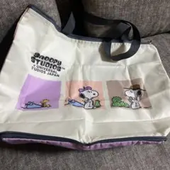 Snoopy ナイロンバッグ 大きめ／不具合なし！！