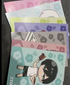 ブルーロック ブルロ コラボカフェ 入場特典 来場特典 ポストカード ミニキャラ