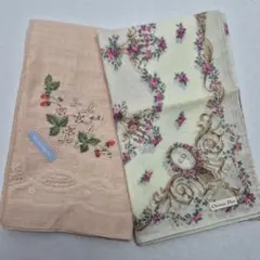 【訳あり】新品未使用！ ブランド レディースハンカチセット