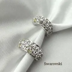 スワロフスキー イヤリング SWAROVSKI ラインストーン　クリスタル