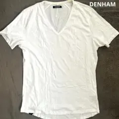 DENHAM Vネック Tシャツ ホワイトのサムネイル