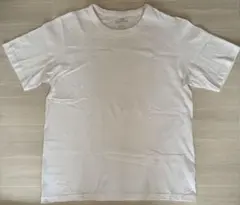 GU コットンクルーネックTシャツ 白 Lサイズ