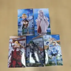 Re:ゼロから始める異世界生活 王選候補者と騎士 GIGO限定 5点セット