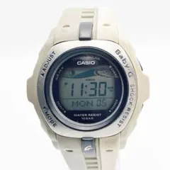 稼働品 CASIO Baby-G 腕時計 ホワイト　BGX-260