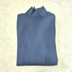 【美品】ZARAダークグレー タートルネックニット 長袖