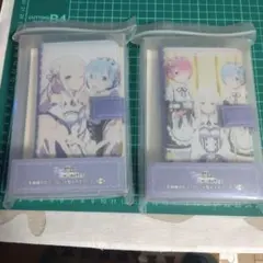 リゼロ レム エミリア ブックレット型スマホケース　2個